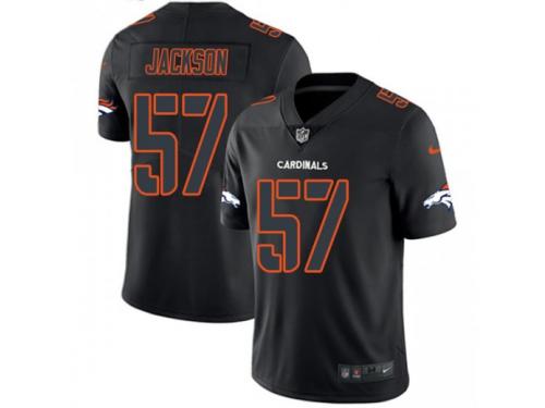 Limited Youth Tom Jackson Denver Broncos Nike Jersey - Black Impact Vapor Untouchable