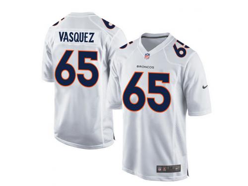 Men Nike NFL Denver Broncos #56 Shane Ray Game White Jersey