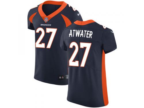 Nike Steve Atwater Elite Navy Blue Alternate Men's Jersey - NFL Denver Broncos #27 Vapor Untouchable