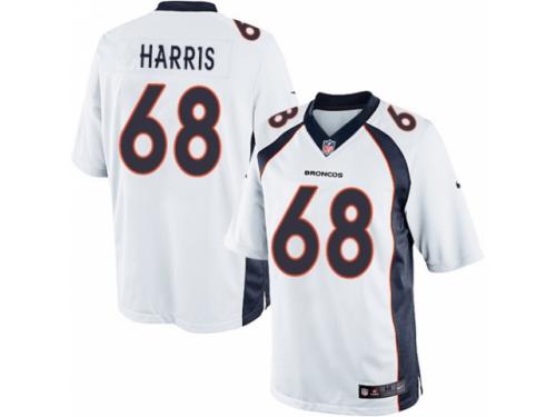 Youth Nike Denver Broncos #68 Ryan Harris White NFL Jersey