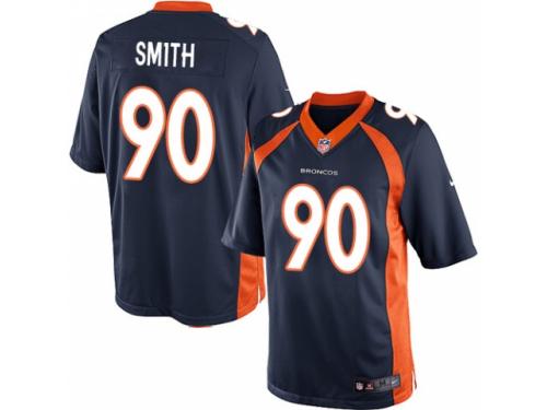 Youth Nike Denver Broncos #90 Antonio Smith Navy Blue Alternate NFL Jersey