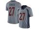 #27 Limited Steve Atwater Silver Football Youth Jersey Denver Broncos Inverted Legend