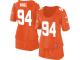 #94 DeMarcus Ware Denver Broncos Jersey _ Nike Women's Orange Breast Cancer Awareness NFL Game