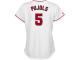 Albert Pujols Los Angeles Angels of Anaheim Majestic Women's Player Replica Jersey - White