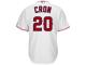 C. J. Cron Los Angeles Angels of Anaheim Majestic 2015 Cool Base Player Jersey - White
