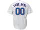 Chicago Cubs Majestic Youth Custom Cool Base Jersey - White