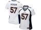 Denver Broncos Tom Jackson Women's Road Jersey - White Nike NFL #57 Game