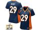 Game Bradley Roby WoMen Jersey - Denver Broncos #29 Alternate Navy Blue Super Bowl 50 Bound Nike NFL