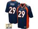 Game Bradley Roby Youth Jersey - Denver Broncos #29 Alternate Navy Blue Super Bowl 50 Bound Nike NFL