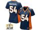 Game Brandon Marshall WoMen Jersey - Denver Broncos #54 Alternate Navy Blue Super Bowl 50 Bound Nike NFL