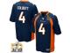 Game Britton Colquitt Men Jersey - Denver Broncos #4 Alternate Navy Blue Super Bowl 50 Bound Nike NFL