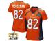 Game Jeff Heuerman WoMen Jersey - Denver Broncos #82 Home Orange Super Bowl 50 Bound Nike NFL