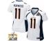 Game Jordan Norwood WoMen Jersey - Denver Broncos #11 Road White Super Bowl 50 Bound Nike NFL