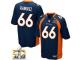 Game Manny Ramirez Men Jersey - Denver Broncos #66 Alternate Navy Blue Super Bowl 50 Bound Nike NFL