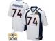 Game Ty Sambrailo Youth Jersey Denver Broncos 74 Alternate White Super Bowl 50 Bound Nike NFL