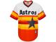 Houston Astros #7 Craig Biggio Majestic Big & Tall Cool Base Team Jersey - Orange