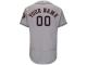 Houston Astros Majestic Flexbase Authentic Collection Custom Jersey - Gray