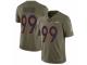 Men Nike Denver Broncos #99 Adam Gotsis Limited Olive 2017 Salute to Service NFL Jersey