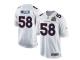 Men Nike NFL Denver Broncos #58 Von Miller Super Bowl 50 Game White Jersey