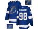 Men's Adidas Tampa Bay Lightning #98 Mikhail Sergachev Royal Blue Authentic Fashion Gold NHL Jersey