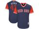 Men's Boston Red Sox Addison Reed Reeder Majestic Navy 2017 Players Weekend Jersey