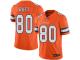 Men's Limited Jake Butt #80 Nike Orange Jersey - NFL Denver Broncos Rush