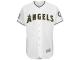 Men's Los Angeles Angels of Anaheim Majestic White Fashion 2016 Memorial Day Flex Base Team Jersey