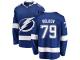 Men's NHL Tampa Bay Lightning #79 Alexander Volkov Breakaway Home Jersey Royal Blue