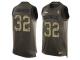 Men's Nike Denver Broncos #32 Andy Janovich Green Salute to Service Tank Top NFL Jersey