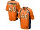 Men's Nike Denver Broncos #48 Shaquil Barrett Game Orange Super Bowl 50 Collection NFL Jersey