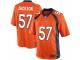 Men's Nike Denver Broncos #57 Tom Jackson Limited Orange Team Color NFL Jersey