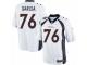 Men's Nike Denver Broncos #76 Max Garcia Limited White NFL Jersey