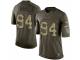 Men's Nike Denver Broncos #94 DeMarcus Ware Limited Green Salute to Service NFL Jersey