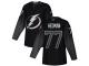 Men's Tampa Bay Lightning #77 Victor Hedman Black Alternate Authentic Hockey Jersey