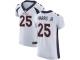 Nike Chris Harris Jr Elite White Road Men's Jersey - NFL Denver Broncos #25 Vapor Untouchable