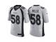 Nike Denver Broncos #58 Von Miller 2016 Gridiron Gray II Men's NFL Limited Jersey