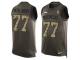 Nike Karl Mecklenburg Green Men's Jersey - NFL Denver Broncos #77 Salute to Service Tank Top