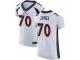 Nike Sam Jones Denver Broncos Men's Elite White Vapor Untouchable Jersey