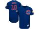 Royal Blue Ron Santo Men #10 Majestic MLB Chicago Cubs Flexbase Collection Jersey