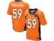 Super Bowl 50 Men Nike NFL Denver Broncos #59 Danny Trevathan Authentic Elite Home Orange Jersey