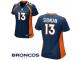 Women Nike Denver Broncos #13 Trevor Siemian Game Navy Blue Alternate NFL Jersey