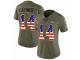 Women Nike Denver Broncos #14 Cody Latimer Limited Olive/USA Flag 2017 Salute to Service NFL Jersey