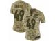 Women Nike Denver Broncos #49 Dennis Smith Limited Camo 2018 Salute to Service NFL Jersey