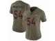Women Nike Denver Broncos #54 Brandon Marshall Limited Olive 2017 Salute to Service NFL Jersey