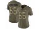 Women Nike Denver Broncos #65 Gary Zimmerman Limited Olive/Camo 2017 Salute to Service NFL Jersey