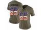 Women Nike Denver Broncos #65 Gary Zimmerman Limited Olive/USA Flag 2017 Salute to Service NFL Jersey