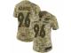 Women Nike Denver Broncos #96 Shelby Harris Limited Camo 2018 Salute to Service NFL Jersey