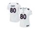 Women Nike NFL Denver Broncos #80 James Casey Game White Jersey