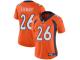 Women's Limited Darian Stewart #26 Nike Orange Home Jersey - NFL Denver Broncos Vapor Untouchable