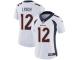 Women's Limited Paxton Lynch #12 Nike White Road Jersey - NFL Denver Broncos Vapor Untouchable